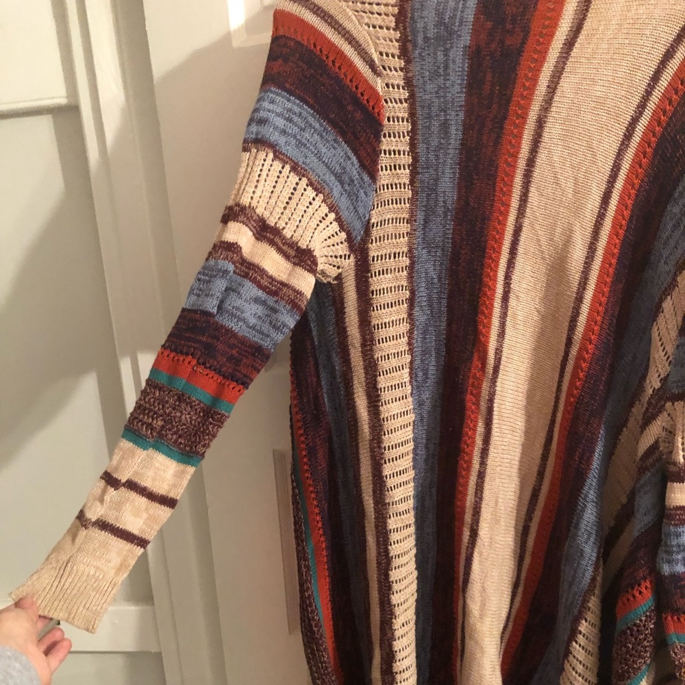 Long bohemian cardigan